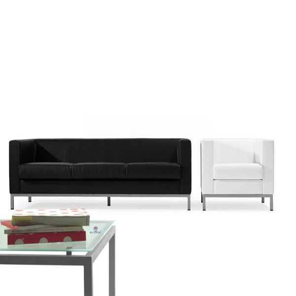 Sofá Plus de Recepção / Salas de Espera 1 / 2 / 3 Lugares