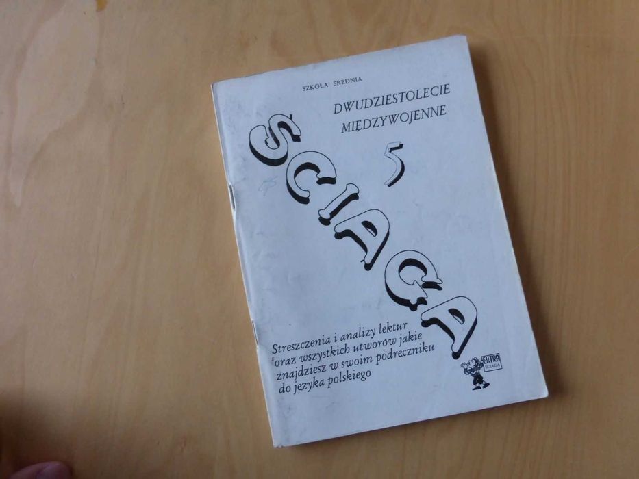 Streszczenie i analiza lektur szkoła średnia XX lecie międzywojenne