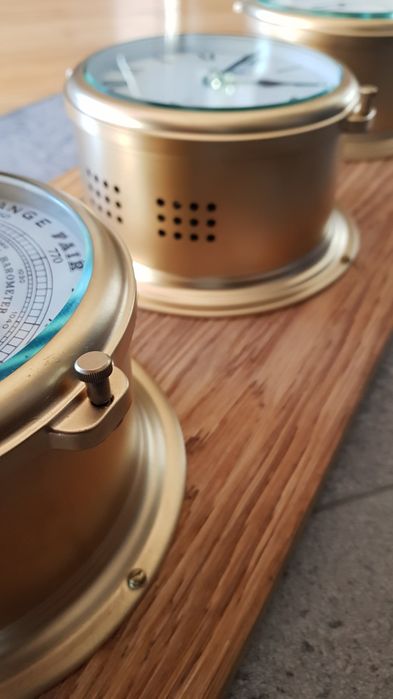 Schatz Royal barometr, higrometr, zegar