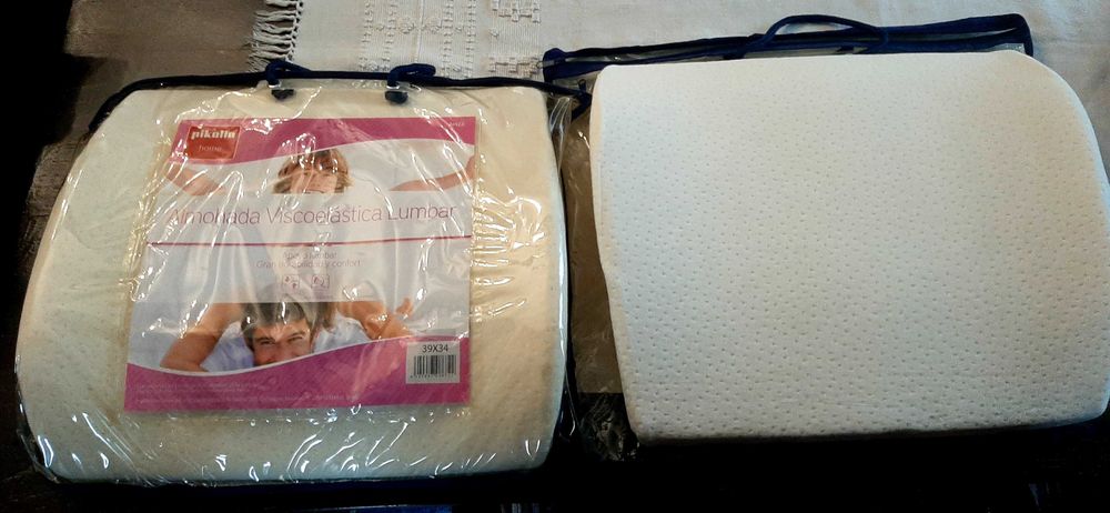 Almofada viscoelástica lombar