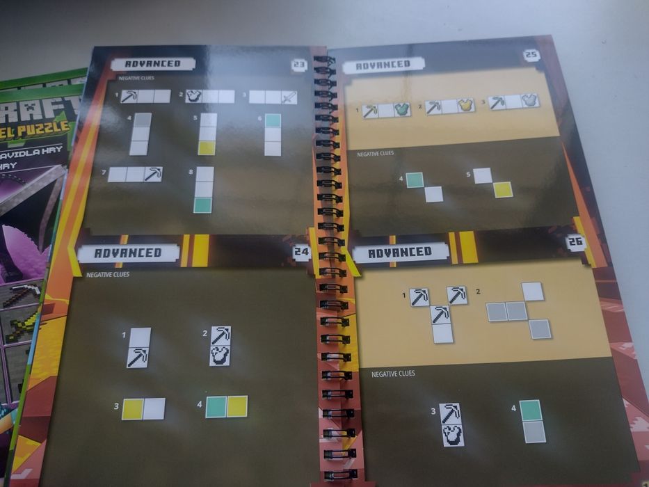 Minecraft magnetyczna łamigłówka puzzle