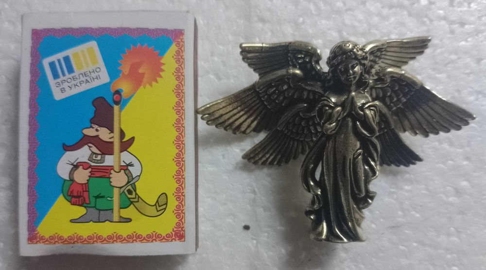 Статуэтки ангелов из латуни набор (470 на карту ПриватБанка)