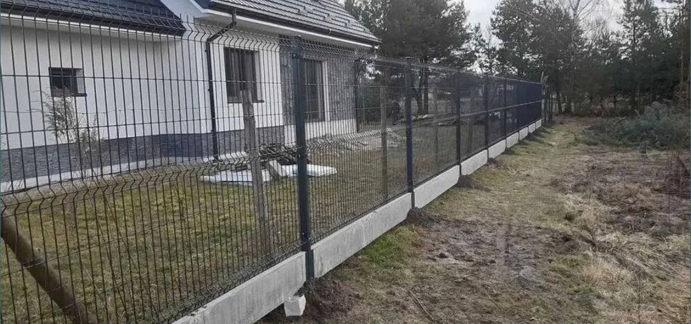 PROMOCJA! Ogrodzenie panelowe z montażem!
