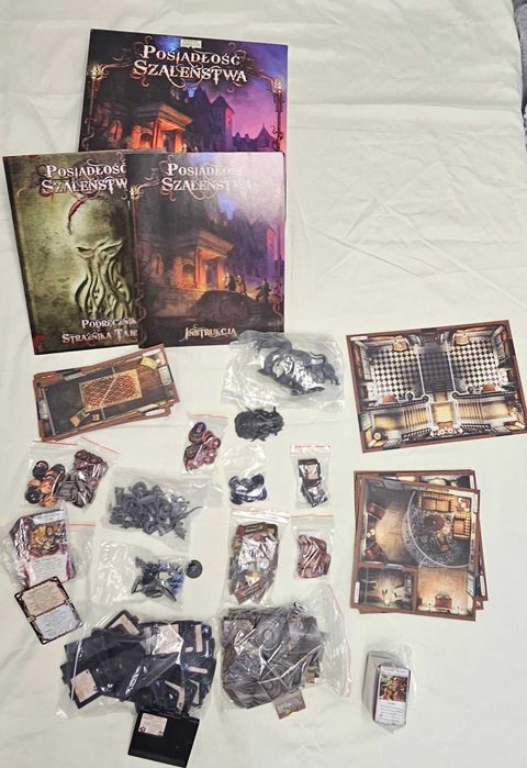 Posiadłość Szaleństwa PL - 1 edycja - H.P. Lovecraft - gra planszowa