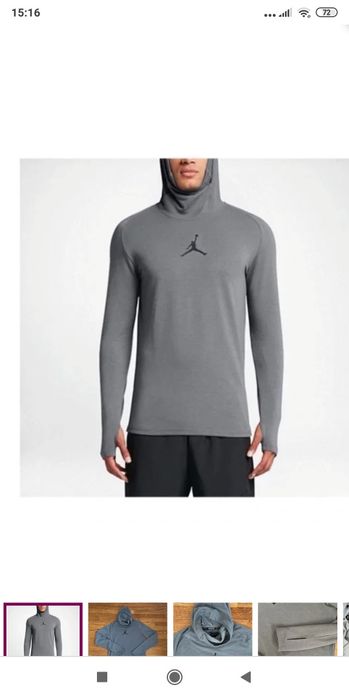 Лонгслив Jordan 23 tech balaclava оригинал! для крутых парней