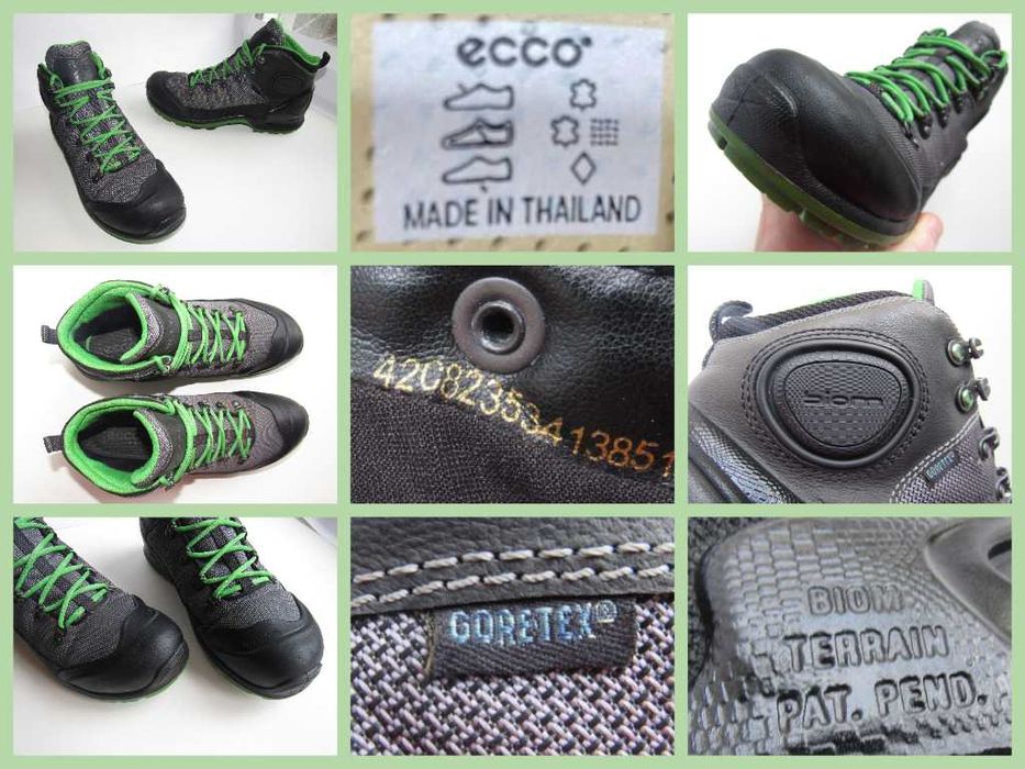 Ботинки мембранные Ecco Biom Terrain Akka Mid Lite GTX р. 42 (27,5см)