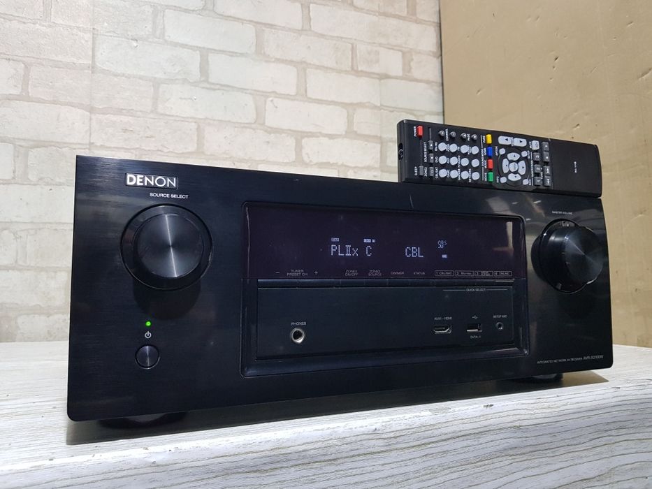 Пульт!7.2 AV ресивер Denon AVR-X2100 WiFi Bluetooth HDMI AirP