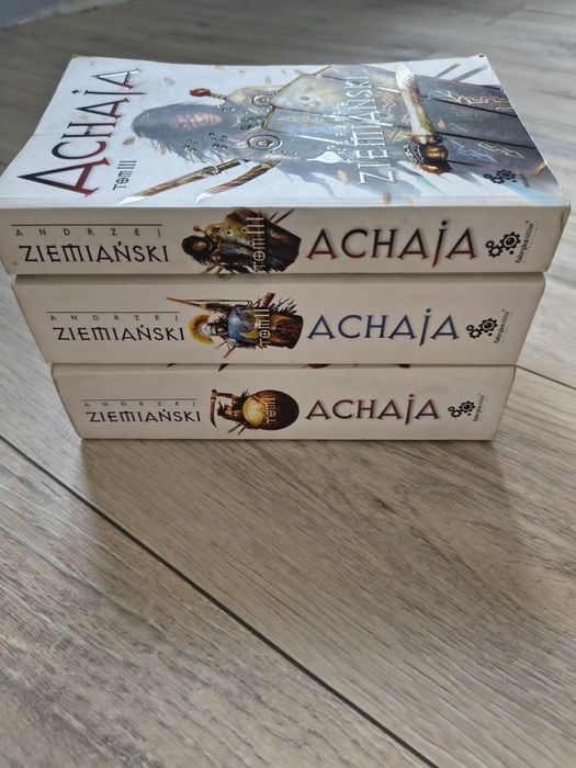 Trylogia Achaja Andrzej Ziemiański 3 tomy