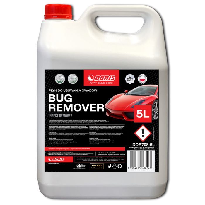 Bug Remover Środek do usuwania owadów DORIS 200L Paleta 40szt x 5L