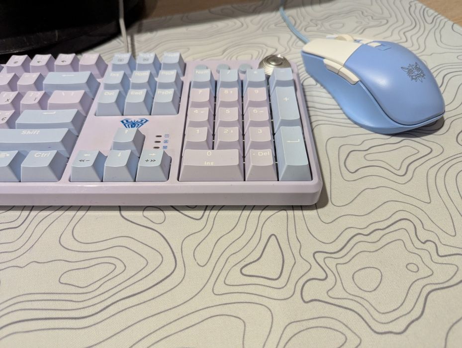 Клавіатура Aula F2088 Pro і миша Onikuma CW916