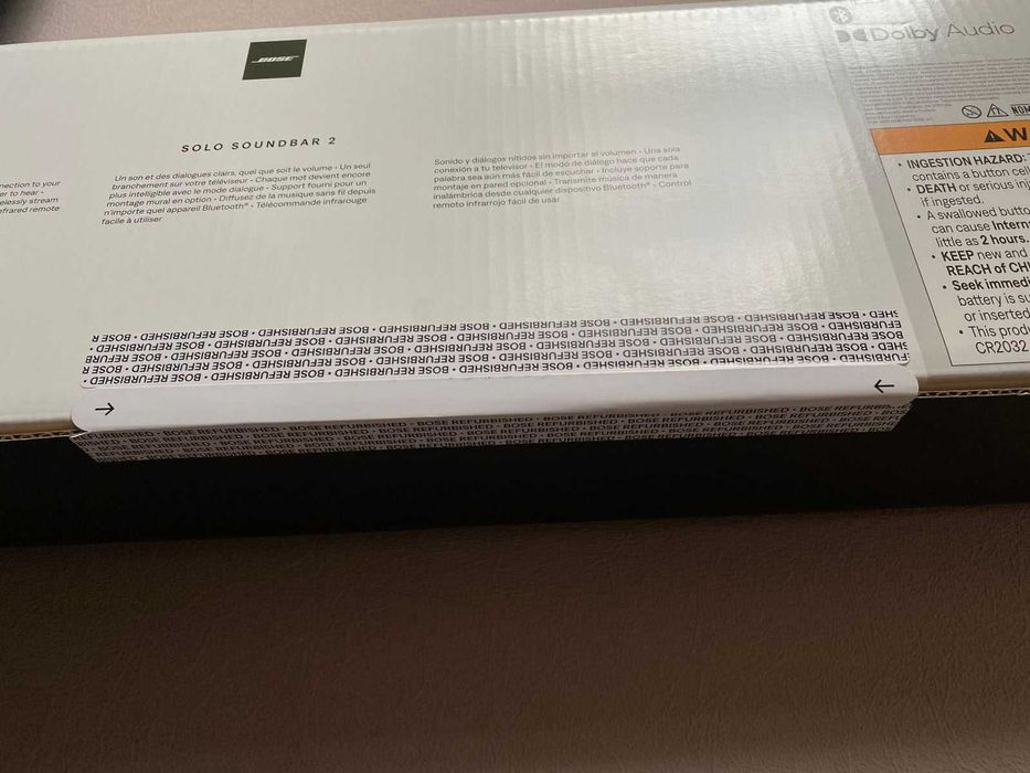 Саундбар Bose Solo Soundbar 2 (Новий, заводське відновлення)
