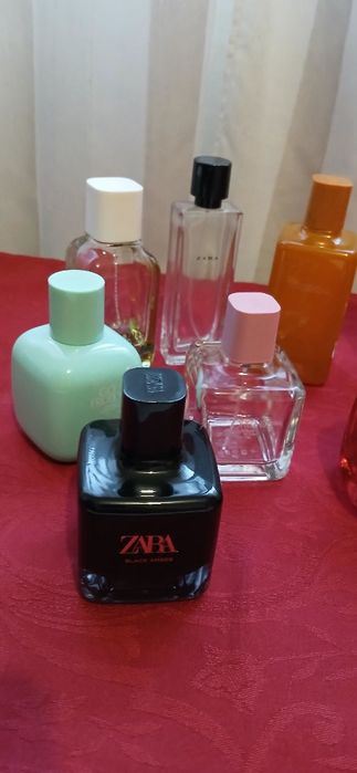 Frascos de perfume Zara, vazios