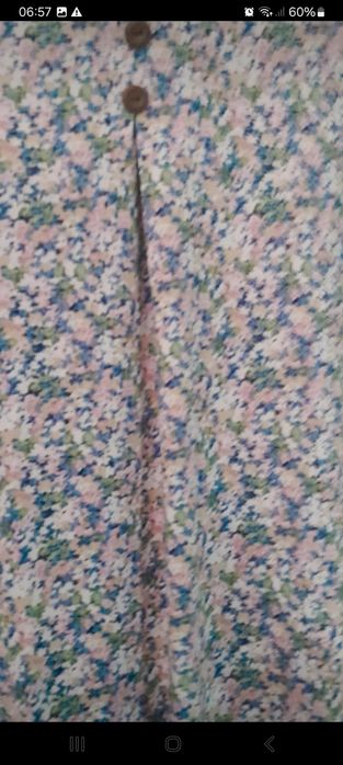 Vestido de verao as flores xxl