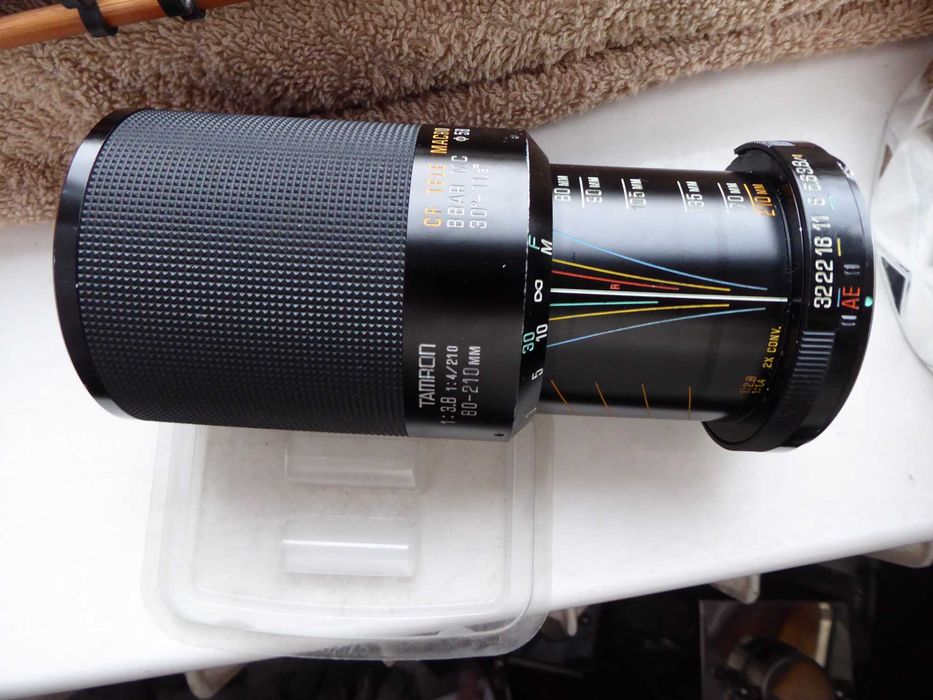 Obiektyw Typu zoom TAMRON 80-210mm 1:3,8 Japan