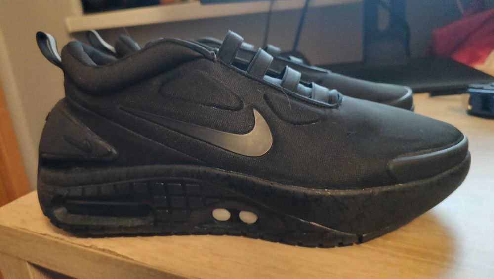 Buty sportowe Nike Adapt Auto Max Triple Black–Rozmiar45 wkładka 29 cm