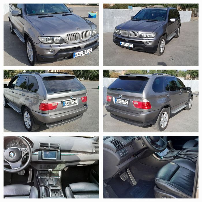 BMW X5 2004 року 3.0 дизель панорама пороги   обслужен