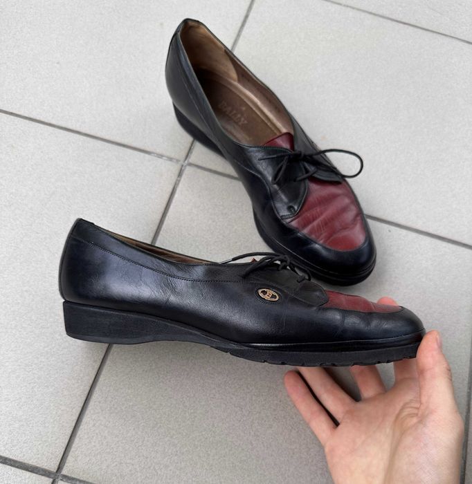 Buty skórzane Bally damskie eleganckie r. 41 (7,5)