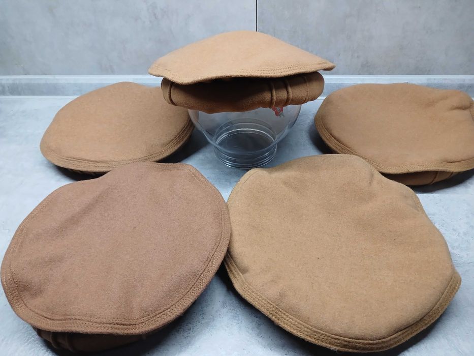 Койот песочная военная шапка из шерсти