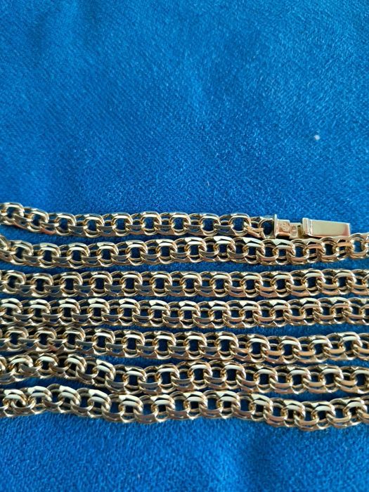 Łańcuszek P585 Garibaldi złoty