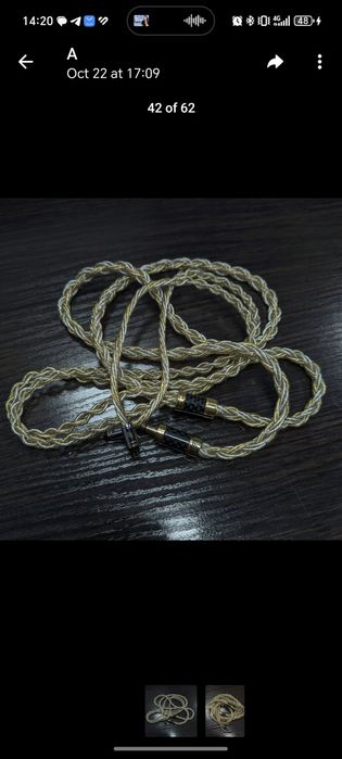 Флагманський Effect Audio Horus Octa 4,4mm - conX (2-pin + mmcx)