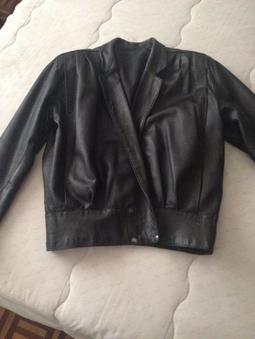 Casaco Cabedal para Senhora