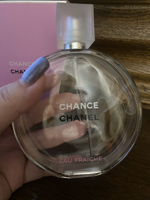 Оригинальный пустой флакон от Chanel CHANCE EAU FRAÎCHE