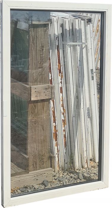 OKNA KacprzaK Witryna 84x133 FIX Używany PCV Lider Okna OLX