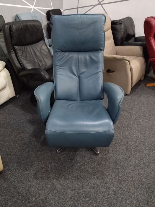 Шкіряне крісло реклайнер розкладне кожаное кресло раскладное в диван