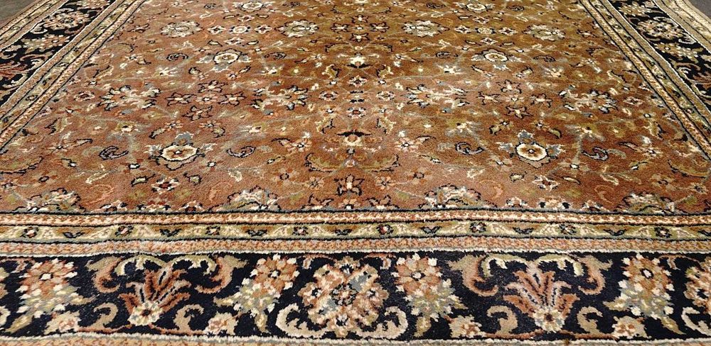 Tapete Persa TABRIZ original, Lã sobre Algodão, feito à mão e com 240cm x 170cm