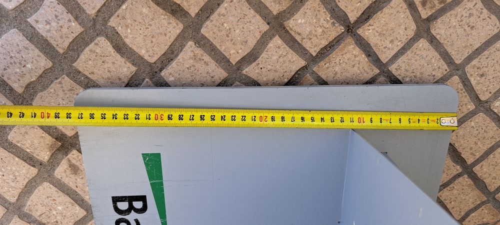 Expositor metálico 5 prateleiras