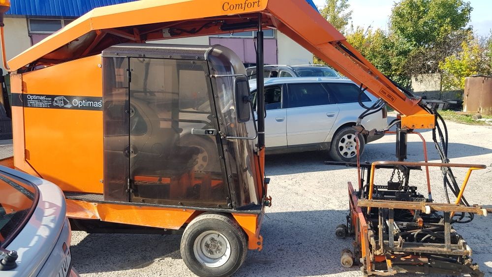 Машина для вкладання бруківки