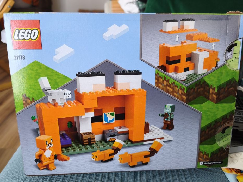 Klocki LEGO 21178 Minecraft siedlisko lisów