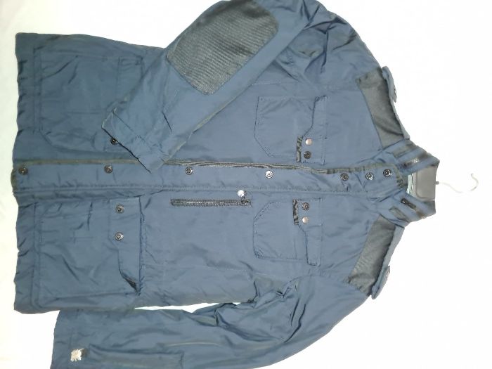 Casaco Comprido Energie Azul - Tam. M