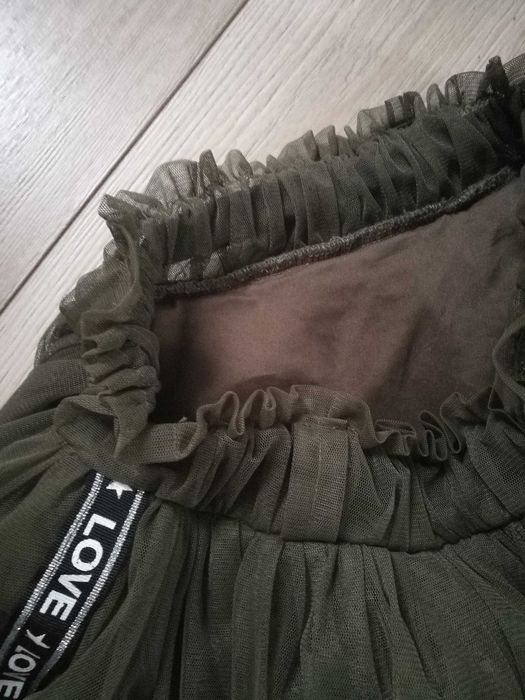 Spódnica warstwowa z tiulem S/M jak nowa
