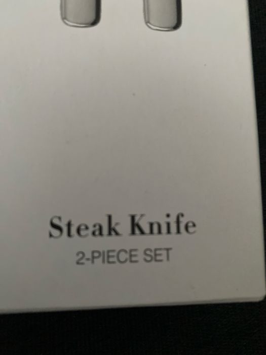 Conjunto de Facas de Bife SMEG – 2 peças (NOVAS)