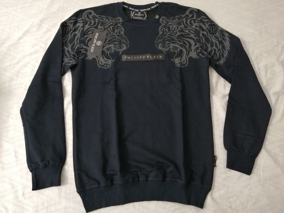 NOWA męska bluza Philipp Plein bluzka klasyk PP lew L