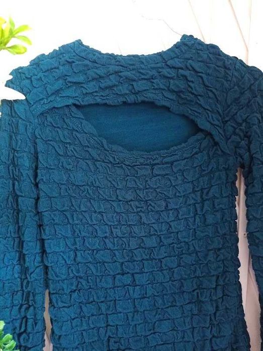 blusa outfit casual, abertura  nas costas - tam. S - made in italy