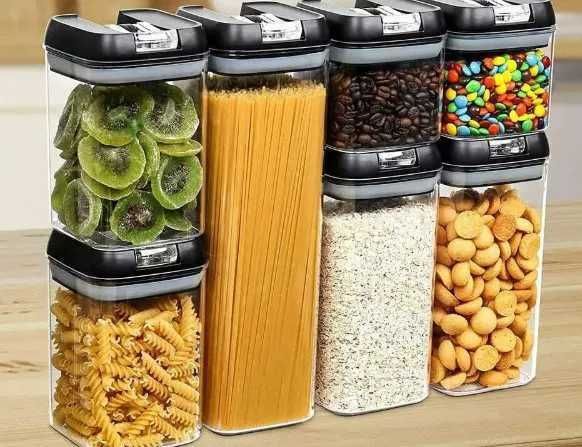 Контейнери для круп пластикові харчові Контейнеры пластиковые для еды