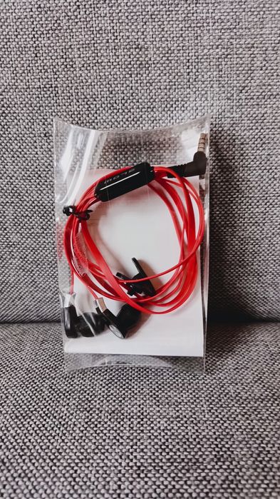 Słuchawki z mikrofonem, jak nowe