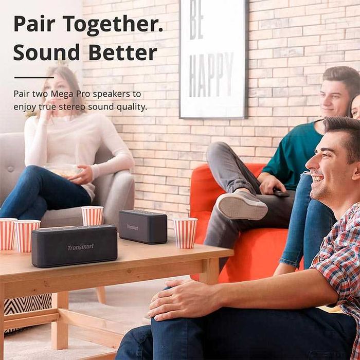 Портативна Bluetooth колонка Tronsmart Mega Pro 60W