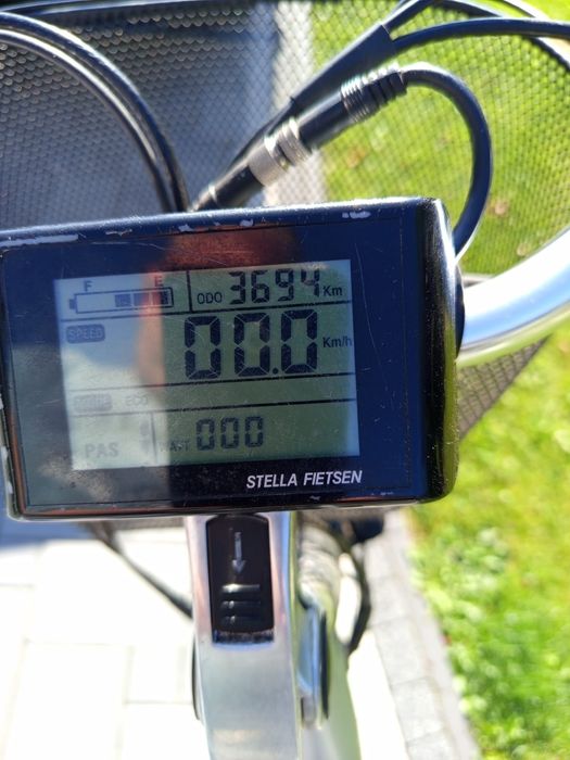 Rower elektryczny.