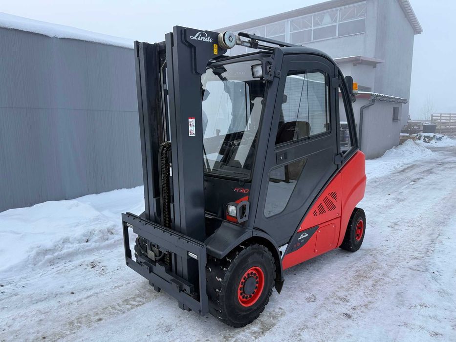 Wózek widłowy LINDE H30D widlak triplex DIESEL H25D 392 393
