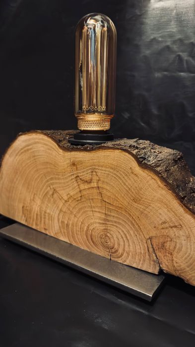 Lampa stojąca pojedyńcza ,lampka nocna (Jabłoń)