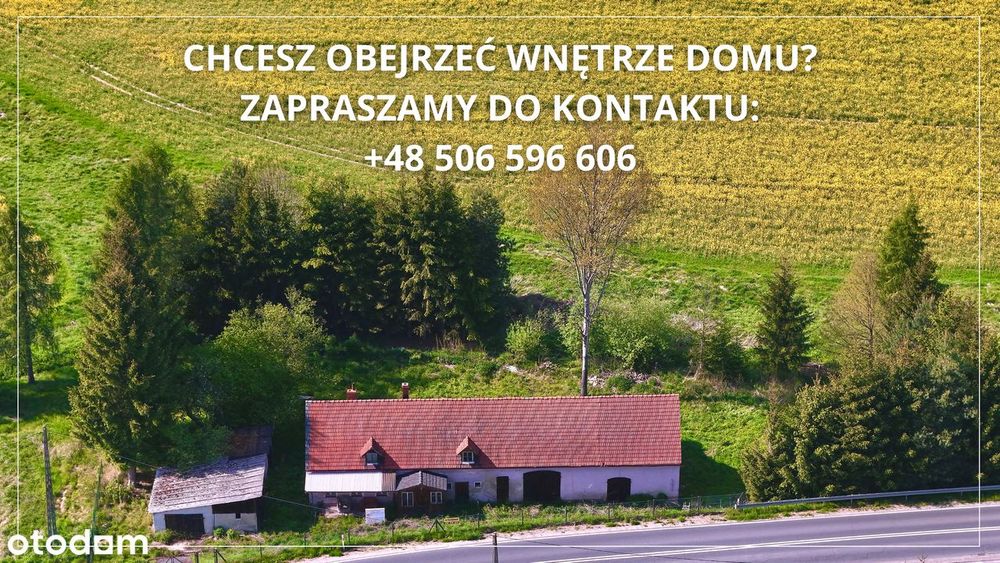 Dom z dużym terenem na Pogórzu Izerskim / Lubań / Leśna