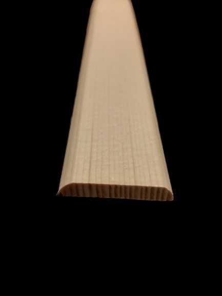 Listwa płaska maskująca 20mm x 5mm drewniana opaska gładka zaokrąglana