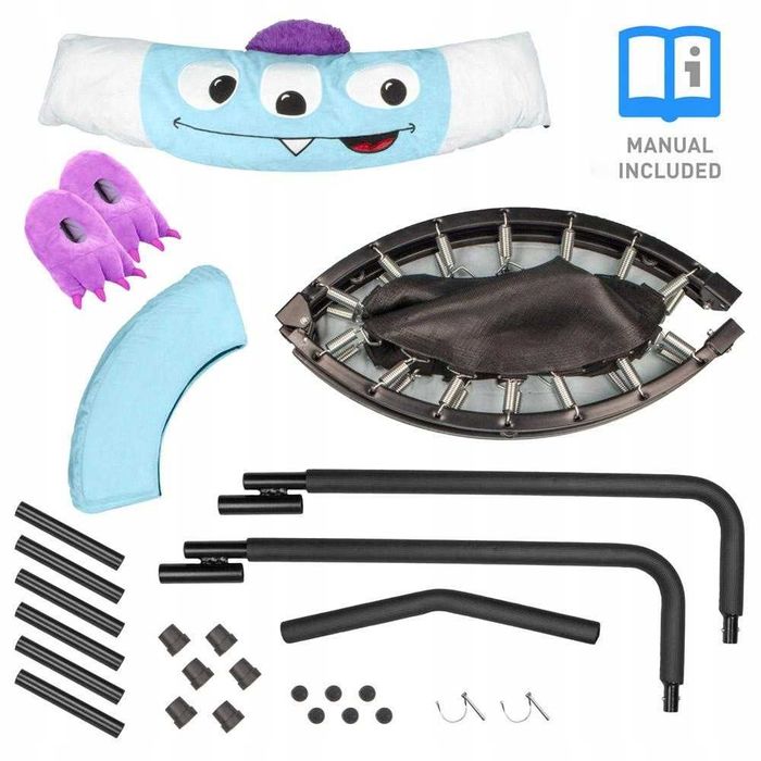 Fantastyczna Trampolina Potwór śr. 92cm - Towar Wyprzedażowy