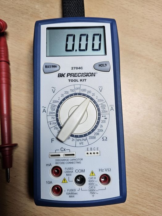 Multímetro Bk Precision 2704c