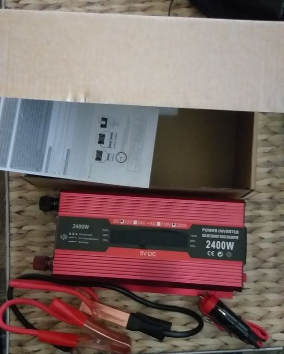 Інвертор 2400Вт,Инвертор 12-220в.