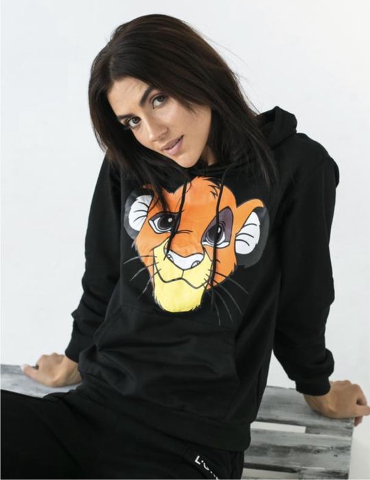 Худи кофта с капюшоном симба disney
