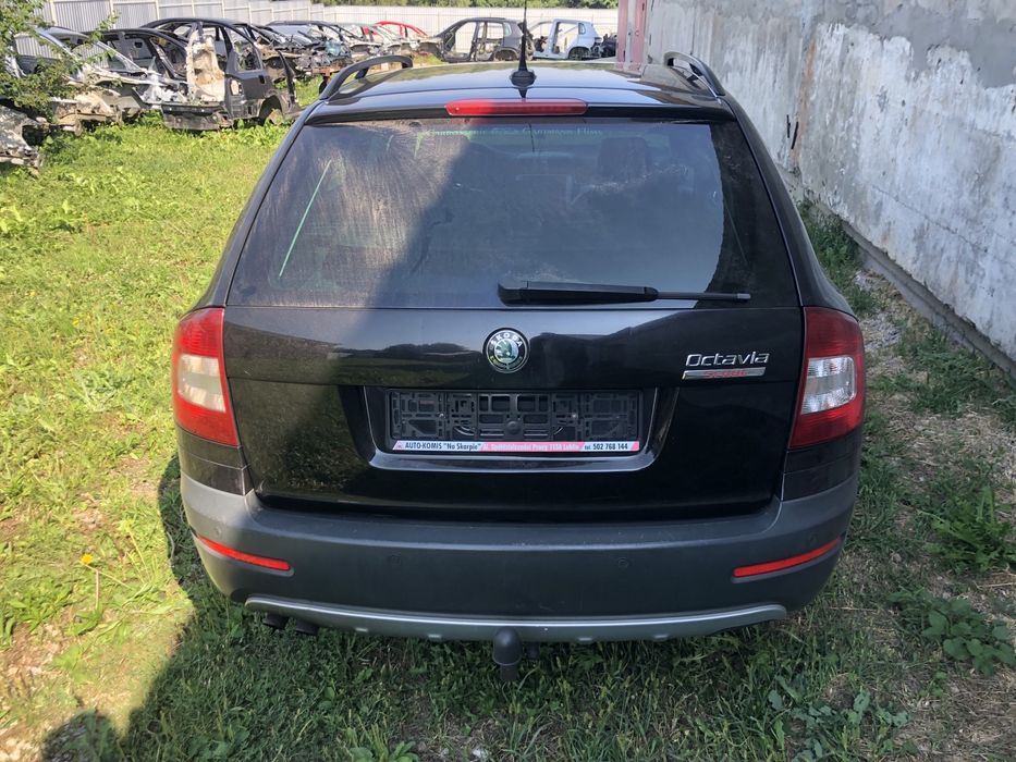Бампер Шкода Октавія А5 Скаут RS